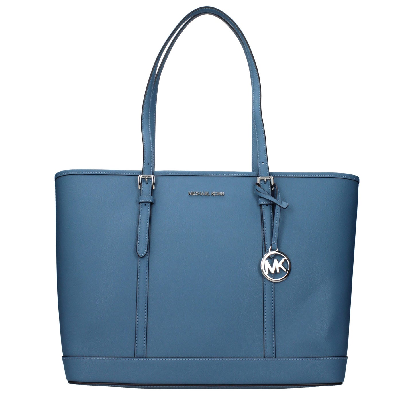 Michael Kors Blue Leather Shoulder Bag