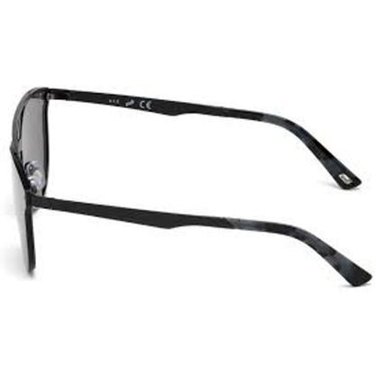WEB EYEWEAR Black Metal Sunglasses