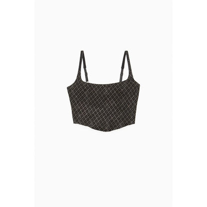 Patrizia Pepe Bicolor Cotton Tank Tops