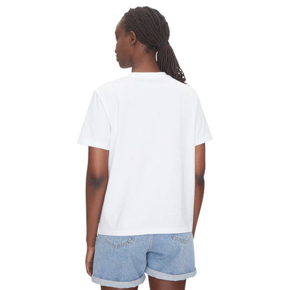 Calvin Klein Jeans White Cotton T-Shirt