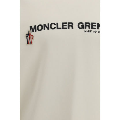 Moncler Grenoble Beige Cotton Sweatshirt