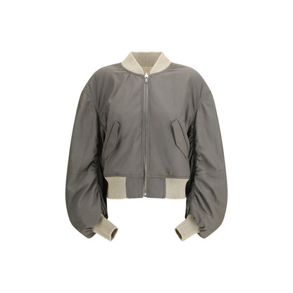 Rick Owens Beige Lamb Ovis Aries Aries Bomber