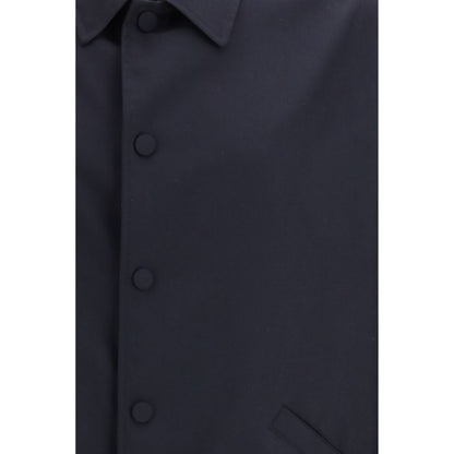 Valstar Blue Wool Oves Aries Full-Length Jacket