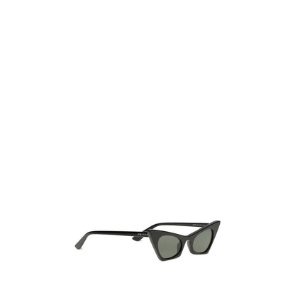 Alexander McQueen Black Plastic Sunglasses