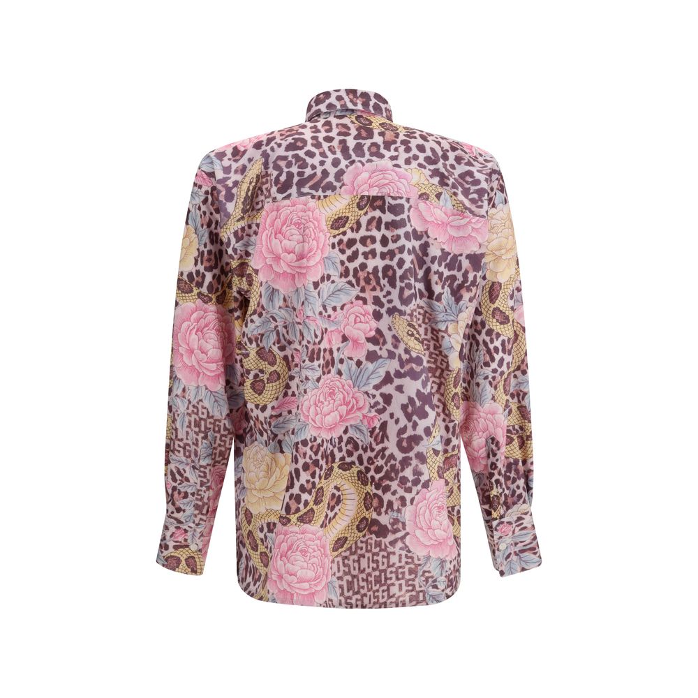 GCDS Multicolor Polyester Shirt