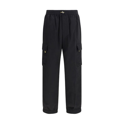 Fendi Black Cotton Cargo Pants