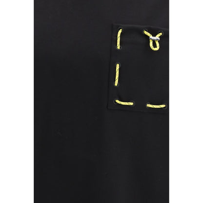 Fendi Black Cotton T-Shirt