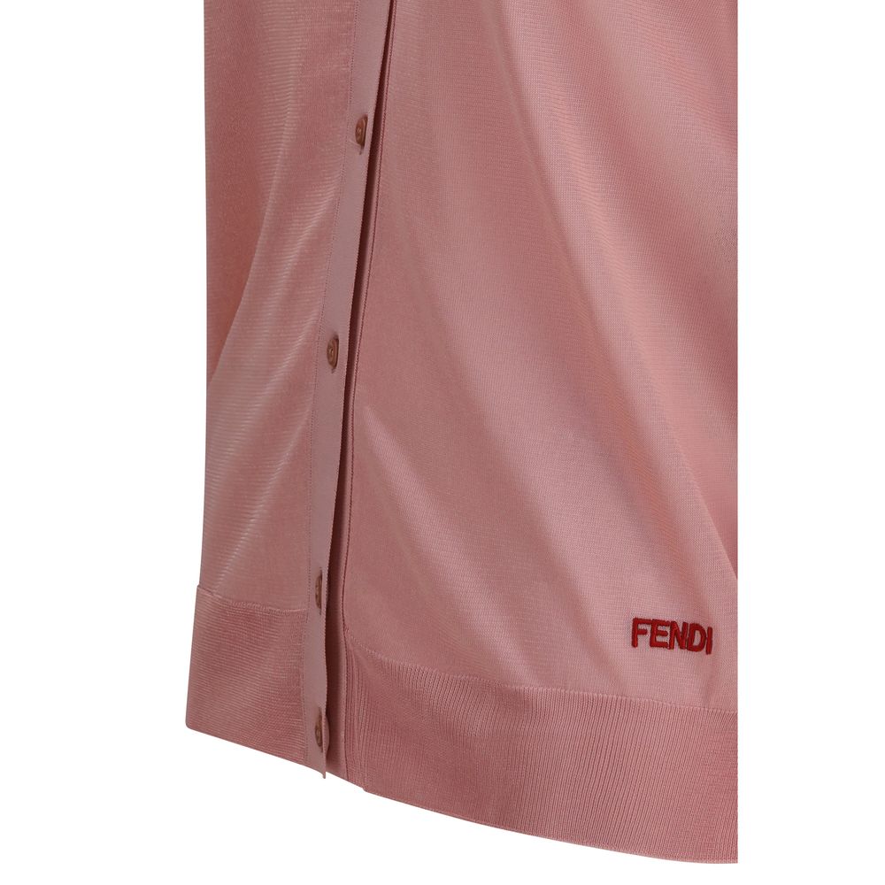 Fendi Multicolor Viscose Cardigan