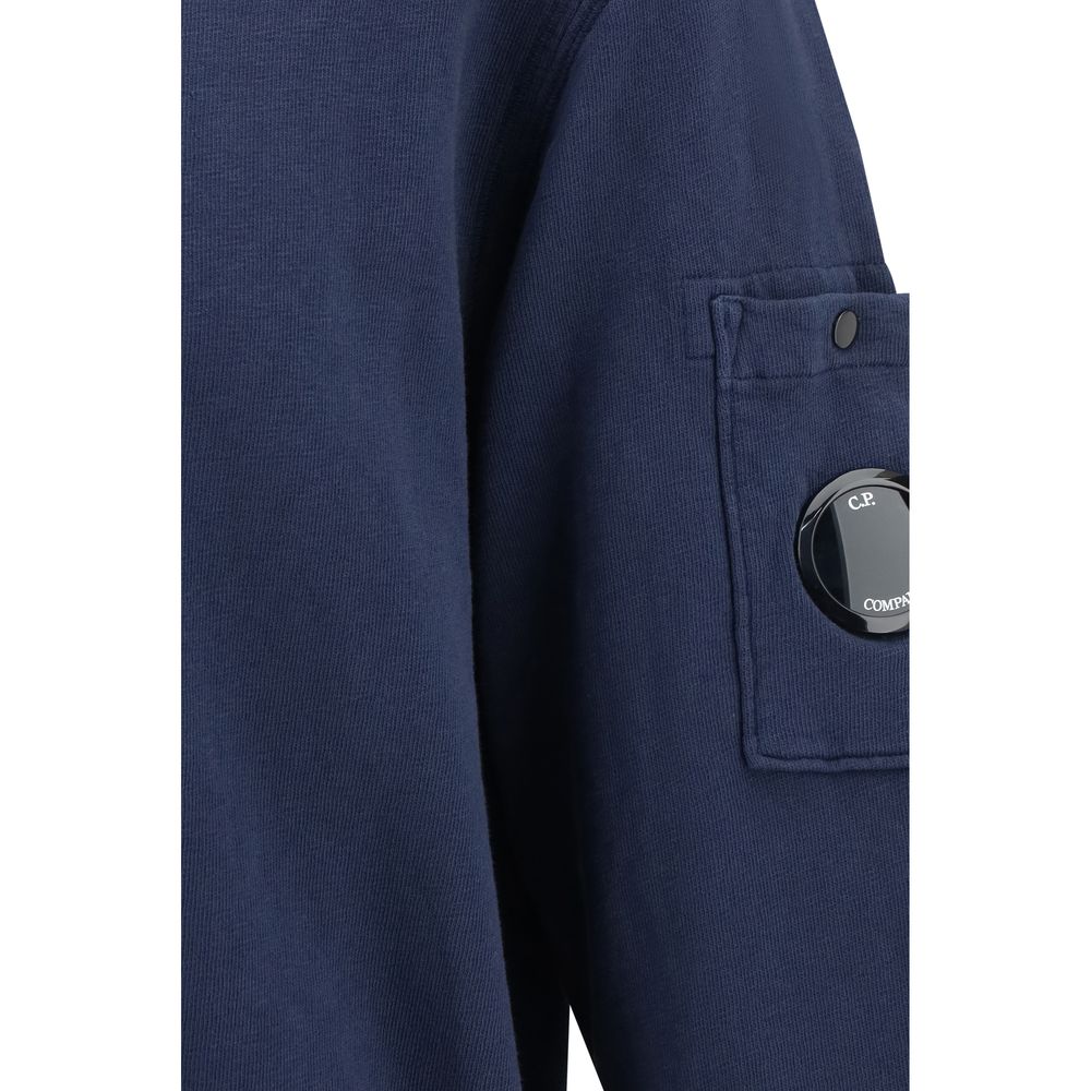 C.P. Company Blue Cotton Sweatshirt