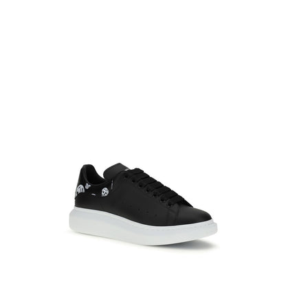 Alexander McQueen Black Calf Leather Bos Taurus Chunky Sneakers