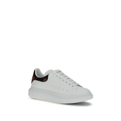 Alexander McQueen White Calf Leather Bos Taurus Chunky Sneakers