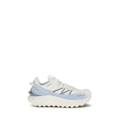 Moncler Blue Polyamide Athletic Sneakers