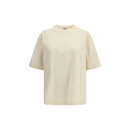 Golden Goose Beige Cotton T-Shirt