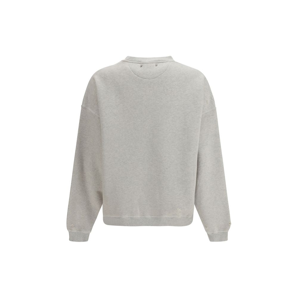 Golden Goose Gray Cotton Sweatshirt