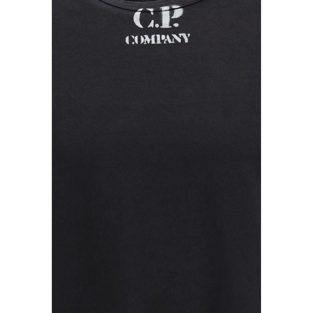 C.P. Company Black Cotton T-Shirt