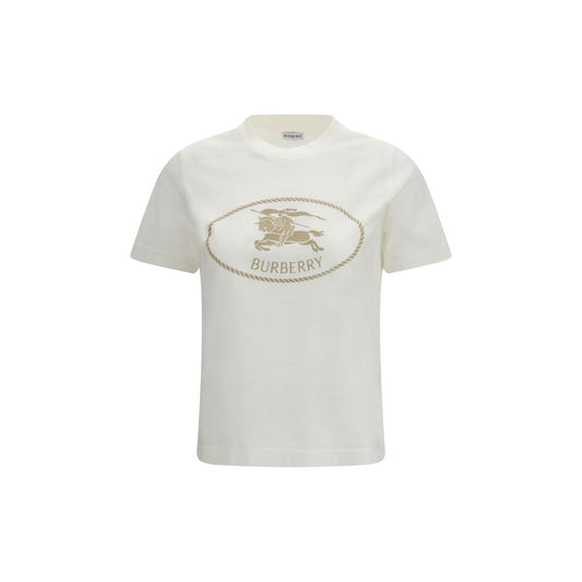 Burberry White Cotton Sportswear