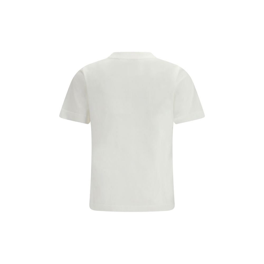 Burberry White Cotton Sportswear