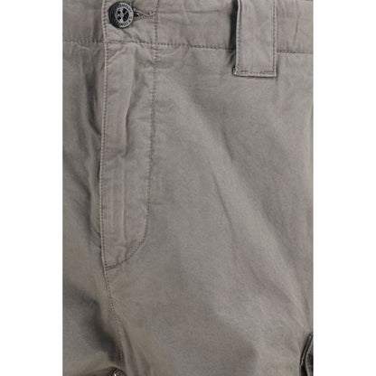 C.P. Company Gray Cotton Bermuda Shorts