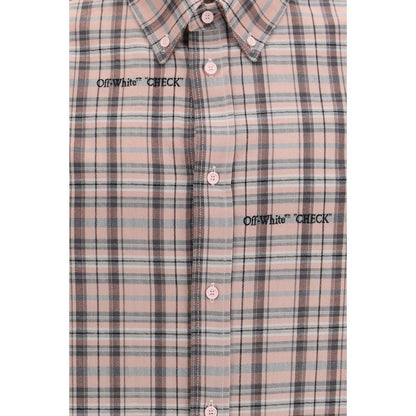 Off-White Multicolor Cotton Pattern Shirt