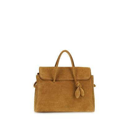 Jacquemus Beige Calf Leather Bos Taurus Handbag