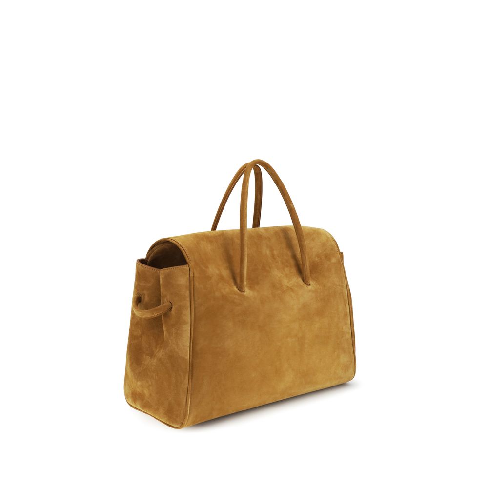 Jacquemus Beige Calf Leather Bos Taurus Handbag
