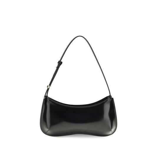 Jacquemus Black Calf Leather Bos Taurus Shoulder Bag