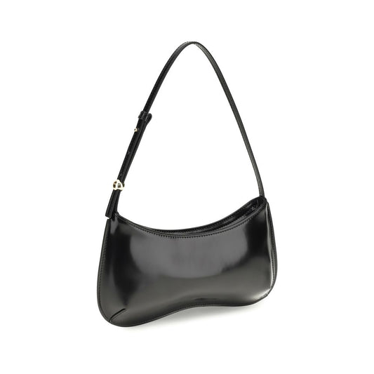 Jacquemus Black Calf Leather Bos Taurus Shoulder Bag