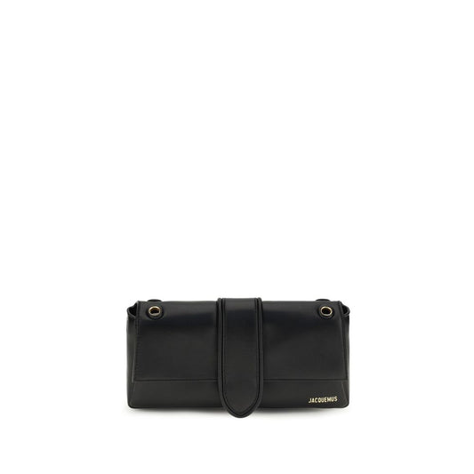 Jacquemus Black Calf Leather Bos Taurus Shoulder Bag