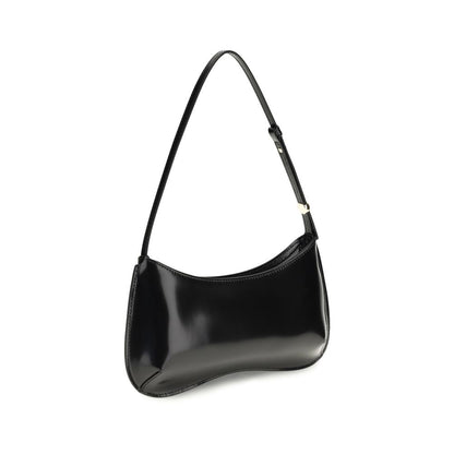 Jacquemus Black Calf Leather Bos Taurus Shoulder Bag