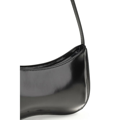 Jacquemus Black Calf Leather Bos Taurus Shoulder Bag