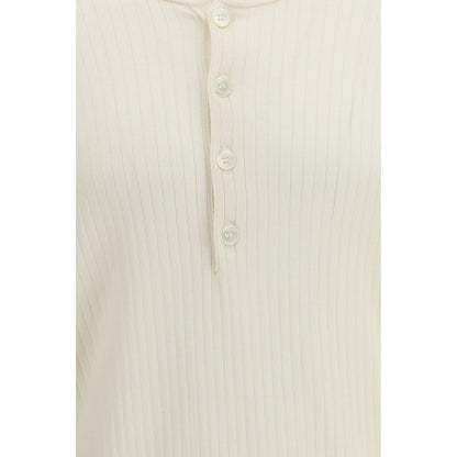 Our Legacy Beige Cotton Long Sleeve T-Shirt