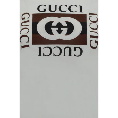 Gucci White Cotton T-Shirt