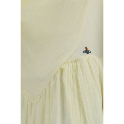Vivienne Westwood Beige Cotton Casual Dress