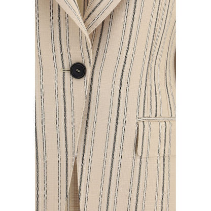 Dolce & Gabbana Multicolor Viscose Coat