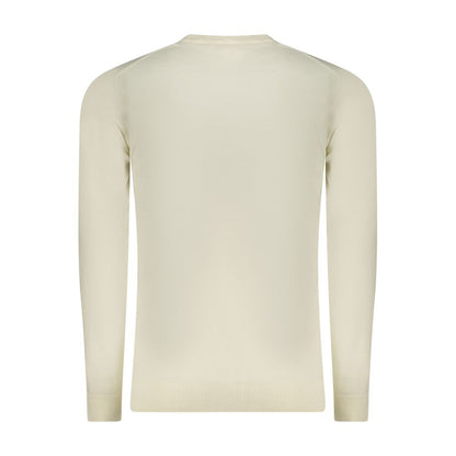 Accademia Militare Bianco Cotton Men's Sweater