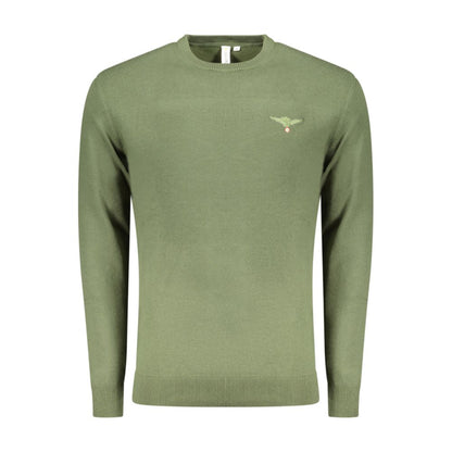 Accademia Militare Verde Cotton Men Sweater