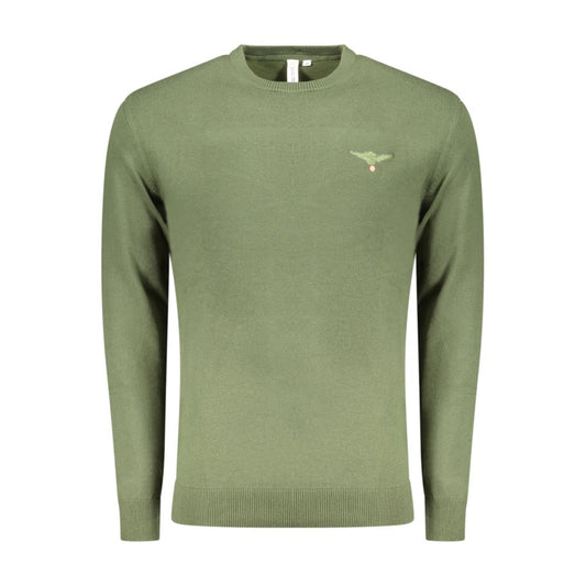 Accademia Militare Verde Cotton Men Sweater