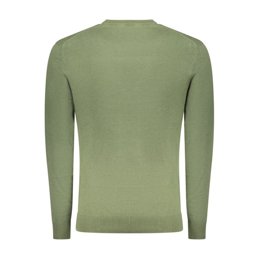 Accademia Militare Verde Cotton Men Sweater