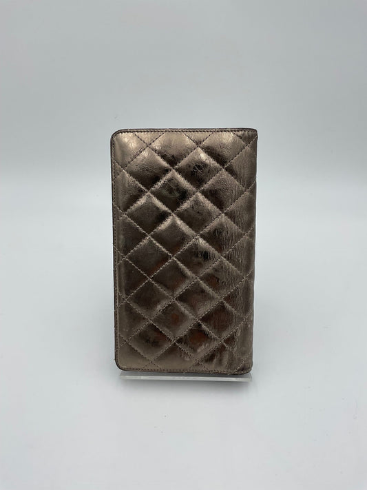 Chanel CHANEL Matèlassè Platinum Wallet