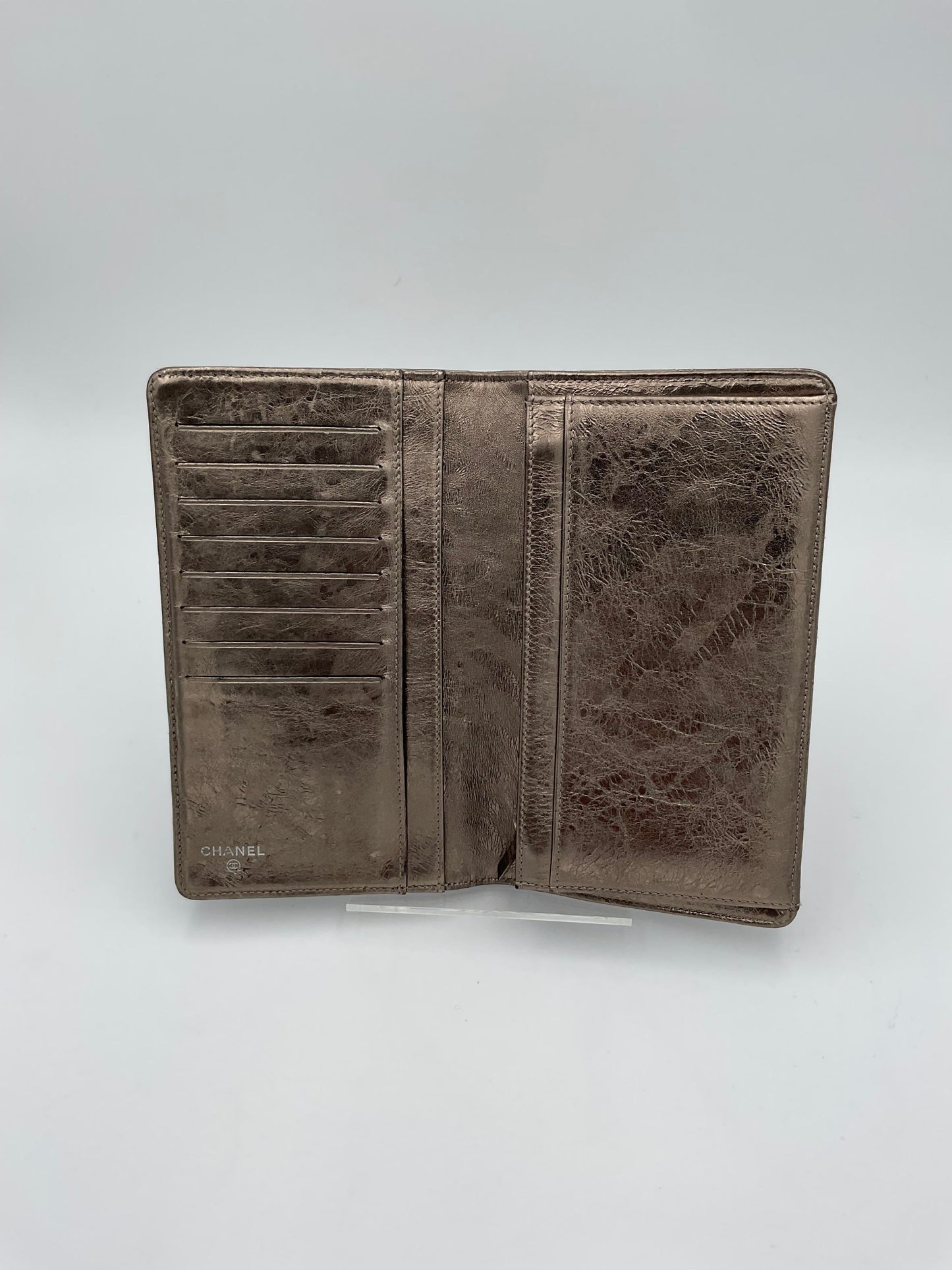 Chanel CHANEL Matèlassè Platinum Wallet