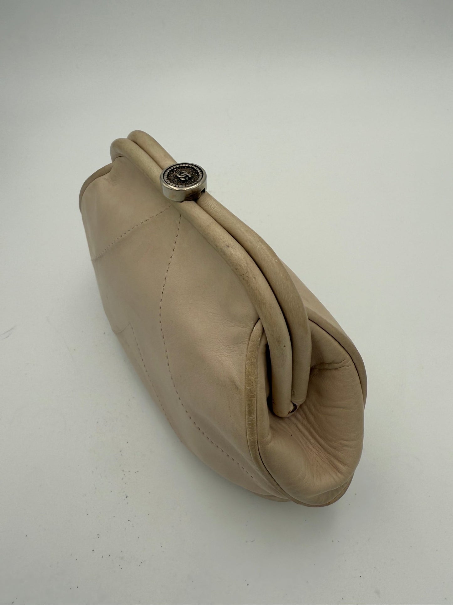 Chanel CHANEL Pochette with Hidden Chain Handbag