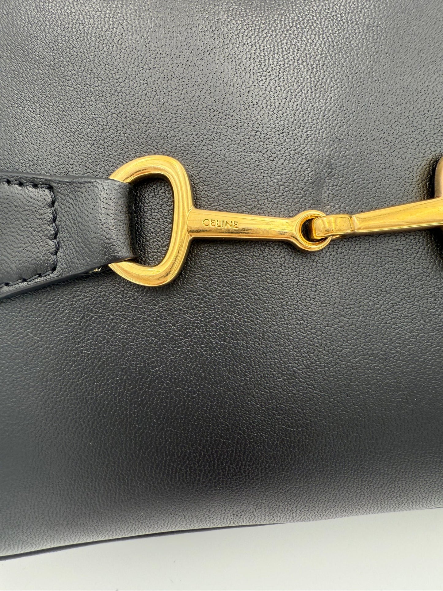 Celine CELINE CRECY Plain Black Handbag