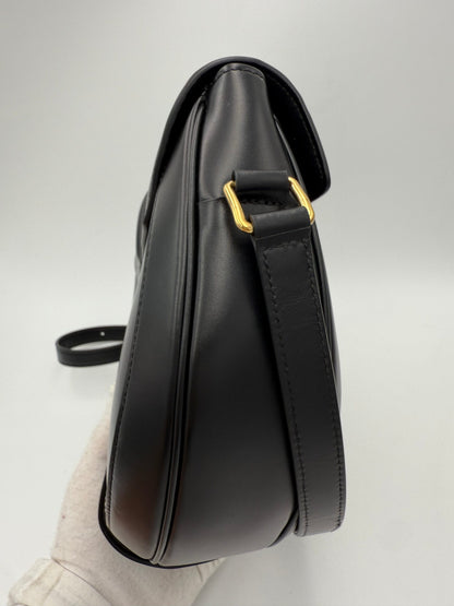 Celine CELINE Sac 16 Besace Black Large Bag