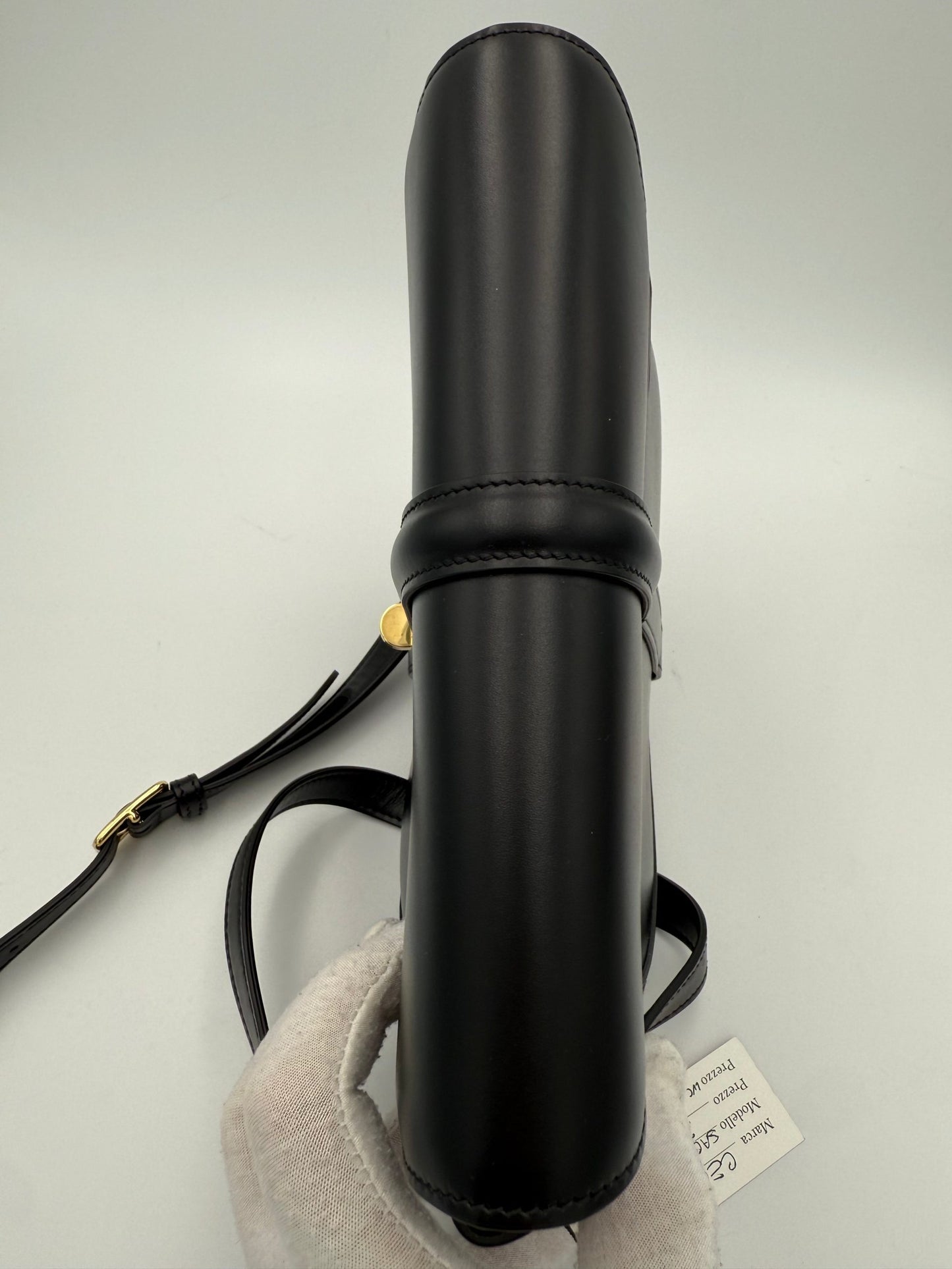 Celine CELINE Sac 16 Besace Black Large Bag