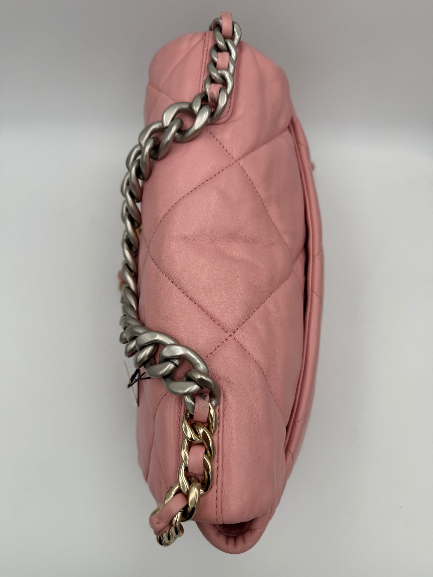 Chanel CHANEL 19 Medium Pink Handbag