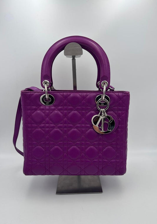 DIOR Lady Dior MM Handbag