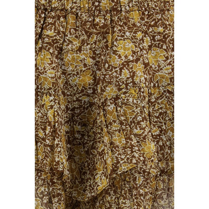 Marant Etoile Bicolor Cotton Short And Mini Shorts