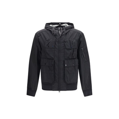 C.P. Company Black Polyamide Shell Jacket