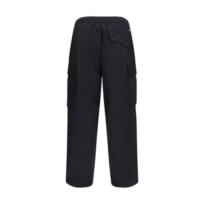 C.P. Company Black Polyamide Cargo Pants
