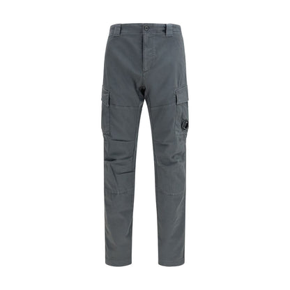 C.P. Company Blue Cotton Cargo Pants